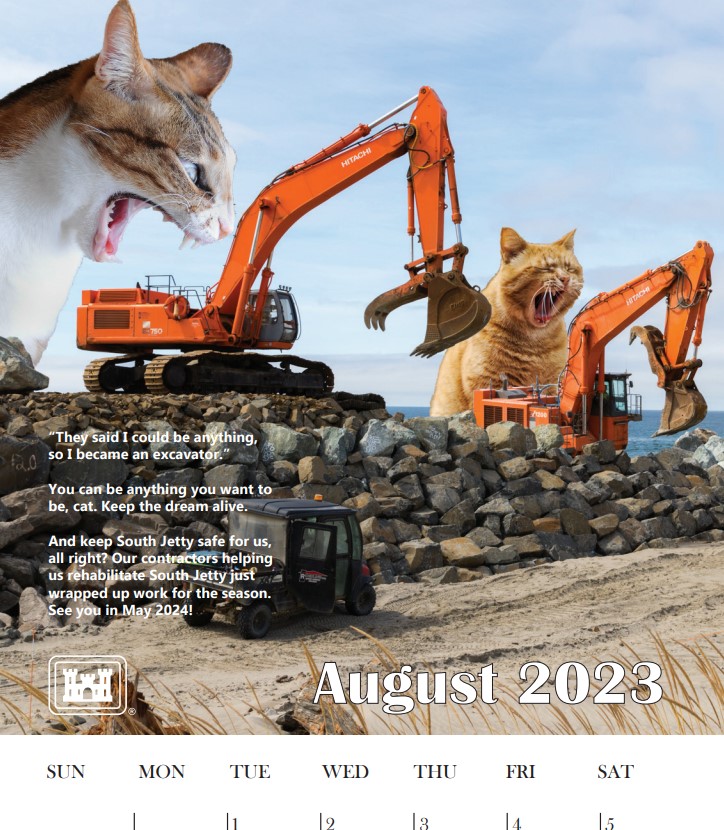2023-cat-calendar-us-army-corps-of-engineers-portland-district-r-cute